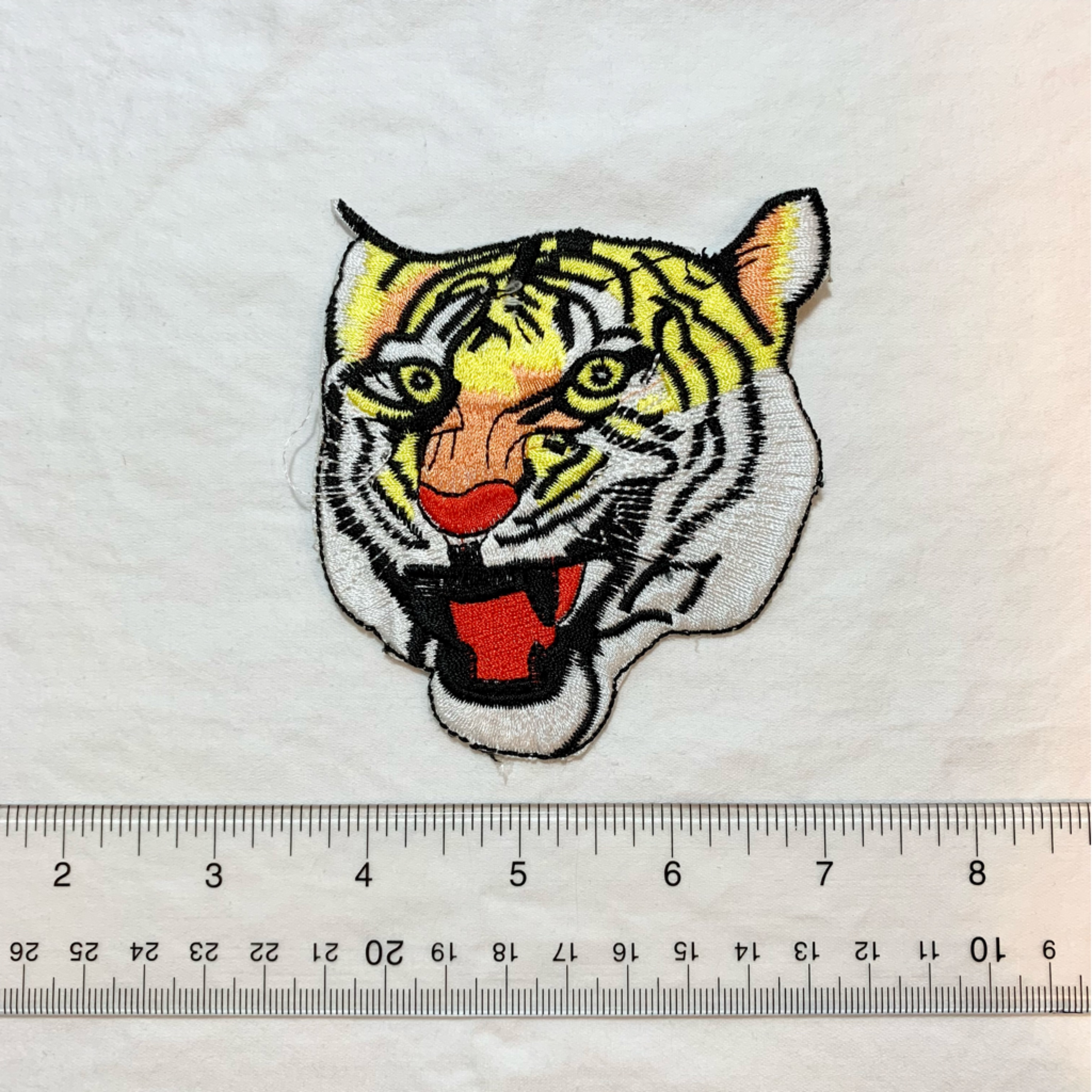 Tiger Head Sew On Patch